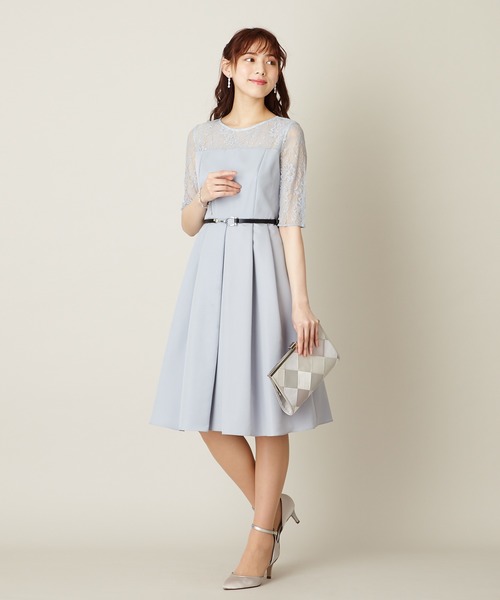Aimer ダミアレース七分袖ドレス Buyee An Online Proxy Shopping Service Shop At Zozotown Bot Online
