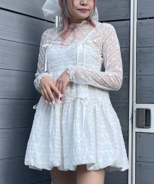 LOVE ME BALLOON ドレス CANDY STRIPPER LOVE ME BALLOON DRESS | Candy Stripper（キャンディ