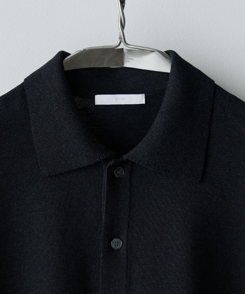 WYM LIDNM | T/C BASIC KNIT SHIRT CARDIGAN - Buyee, an Online Proxy