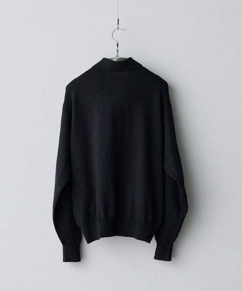 WYM LIDNM | T/C BASIC KNIT SHIRT CARDIGAN - Buyee, an Online Proxy