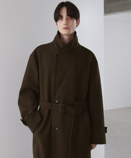 LUENNA | 【LUENNA】Oversized Double-Breasted Chester Coat