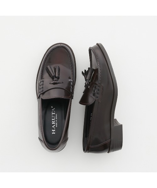 【新品未使用】ハルタ 231 タッセルローファー レザー 2E 黒 24.5 10230644b_b_70_500.jpg