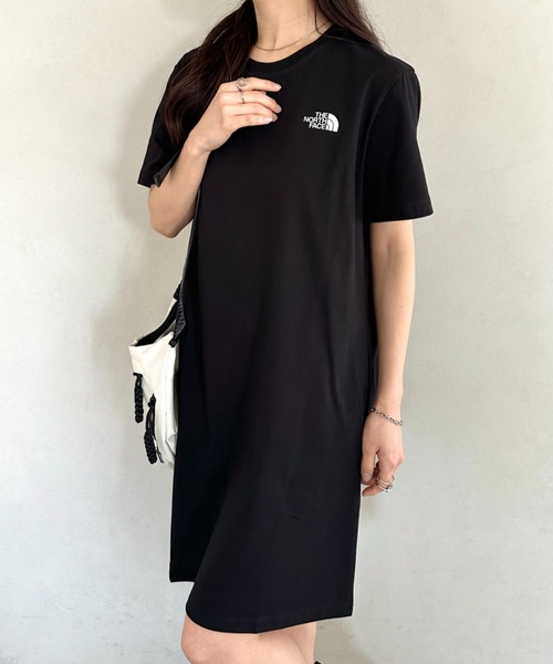 【THE NORTH FACE】★24SS★W'Sエッセンシャル半袖ミニドレス ☆24SS☆【ノースフェイス】☆W'S ESSENTIAL S/S MAXI ドレス