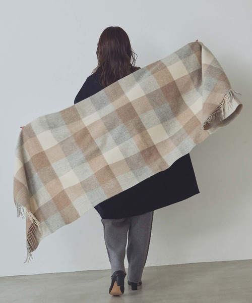 TWEED MILL | TWEEDMILLチェックストール - Buyee, an Online