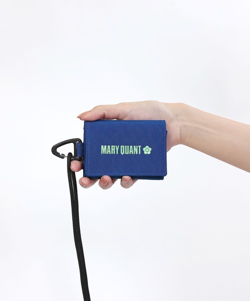 MARY QUANT ロゴプリントコーデュラ ミニミニウォレット ロゴプリントコーデュラ ミニミニウォレット（MARY QUANT