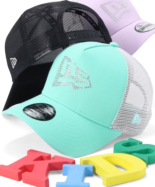 NEW ERA | ニューエラ キッズ メッシュキャップ ラインストーンONSPOTZ