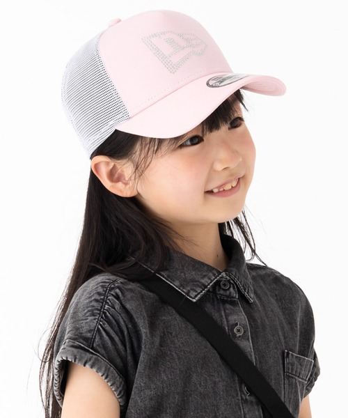 NEW ERA | ニューエラ キッズ メッシュキャップ ラインストーン