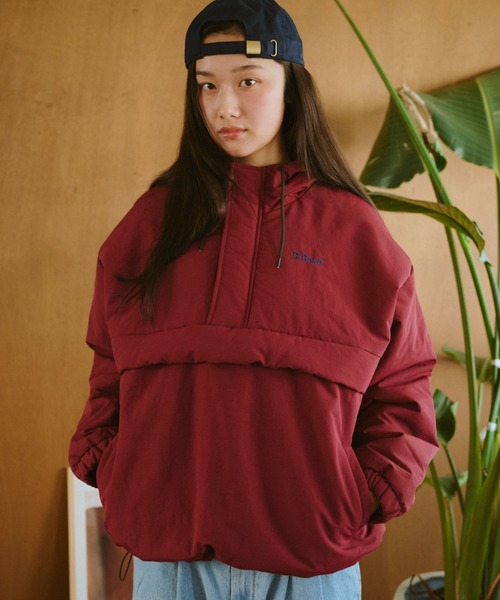 BROKEN BASE | パデッドナイロンテックアノラック - Buyee, an Online