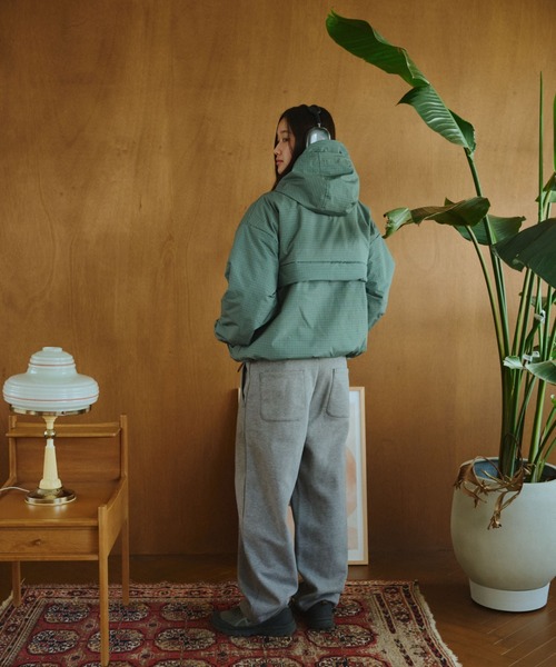 BROKEN BASE | パデッドナイロンテックアノラック - Buyee, an Online