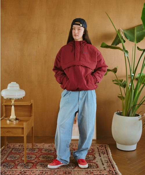 BROKEN BASE | パデッドナイロンテックアノラック - Buyee, an Online