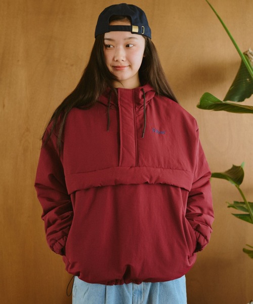 BROKEN BASE | パデッドナイロンテックアノラック - Buyee, an Online