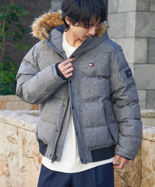 TOMMY HILFIGER | 【TOMMY HILFIGER】159AP863 ファー付き中綿フ 