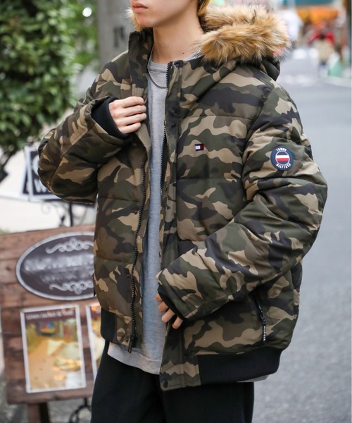 TOMMY HILFIGER | 【TOMMY HILFIGER】159AP863 ファー付き中綿フ 