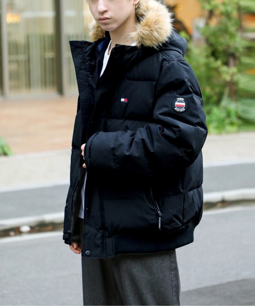 TOMMY HILFIGER | 【TOMMY HILFIGER】159AP863 ファー付き中綿フ 
