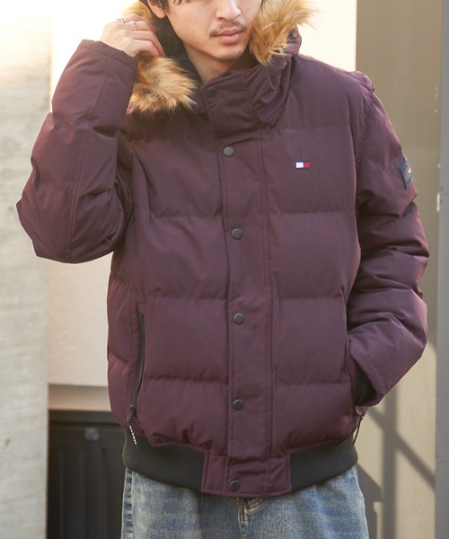 TOMMY HILFIGER | 【TOMMY HILFIGER】159AP863 ファー付き中綿フ 