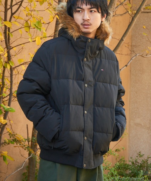 TOMMY HILFIGER | 【TOMMY HILFIGER】159AP863 ファー付き中綿フ 