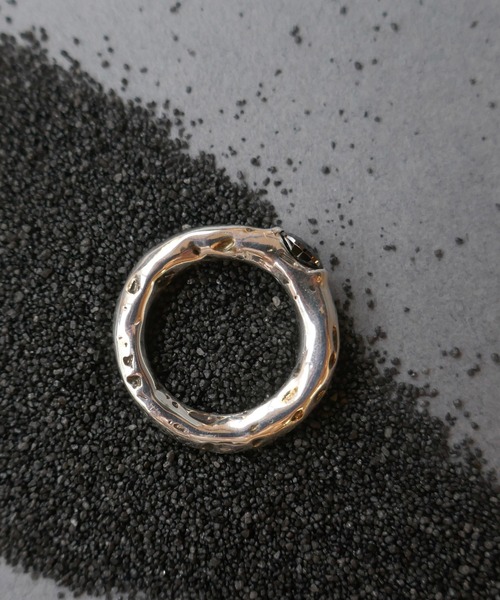 E.M. | SILVER925ブラックジルコニアリング/メンズ/レディース - Buyee