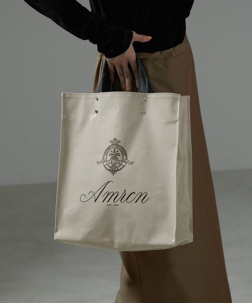 新品 AMERICANA/アメリカーナ　AMRCN バッグ ベージュ AMERICANA AMRCNバッグ AMERICANA AMRCNバッグ ベージュ Americana