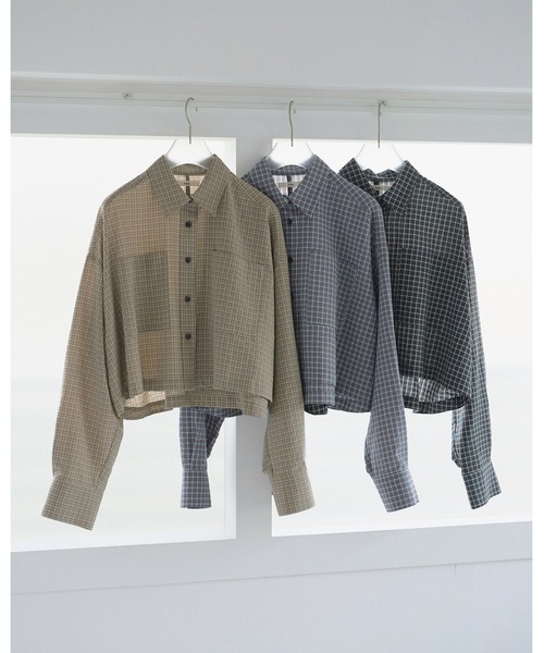 【メルカリ最安】anuke Backopen Check Tops メルカリ最安】anuke Backopen Check Tops