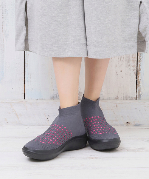 Gomu 56 洗える ニットハイカットスニーカー Buyee An Online Proxy Shopping Service Shop At Zozotown Bot Online