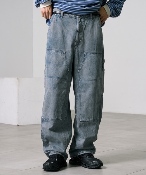 PUBLIC TOKYO | 〈セットアップ対応〉PUBLIC DENIM ダブルニーパンツ