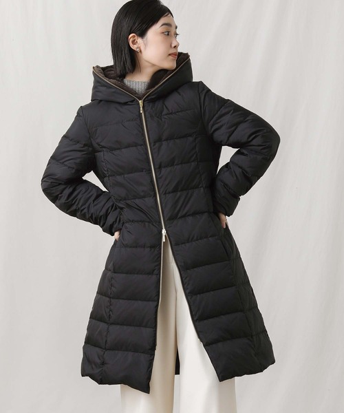 Gready Brilliant リバーシブルボアフーディブルゾン 光らせる 