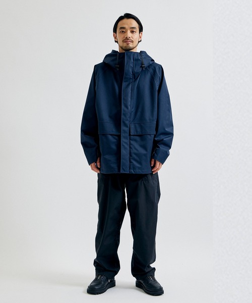【美品】ナナミカ　ゴアテックスGORE-TEX デニムダッフルコートL ネイビー nanamica ONLINE STORE│
