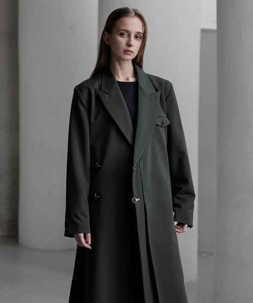 CLEL | 【CLEL】Prime TR Double Lapel Coat / プライムTR ダブル