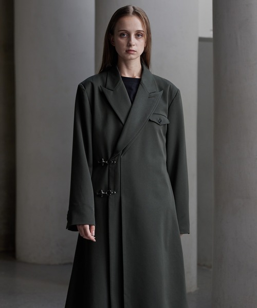 CLEL | 【CLEL】Prime TR Double Lapel Coat / プライムTR ダブル