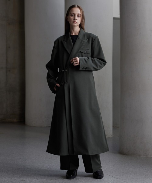 【CLEL 】プライムTR ダブルラペルコート M CLEL | 【CLEL】Prime TR Double Lapel Coat / プライムTR ダブル