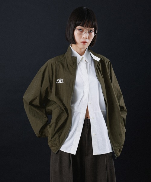 【UMBRO×BELPER×M TO R】NYLON TRACK JACKET UMBRO | 【UMBRO×BELPER×M TO R】NYLON TRACK JACKET - Buyee