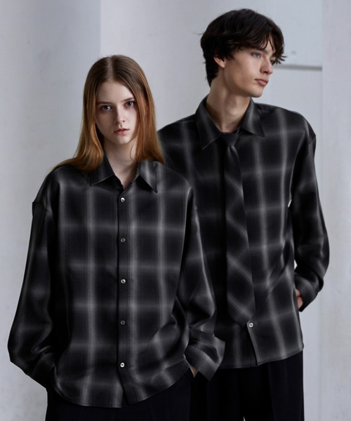 LA PEAU DE GEM ■velour shirt velour shirt – LA PEAU DE GEM