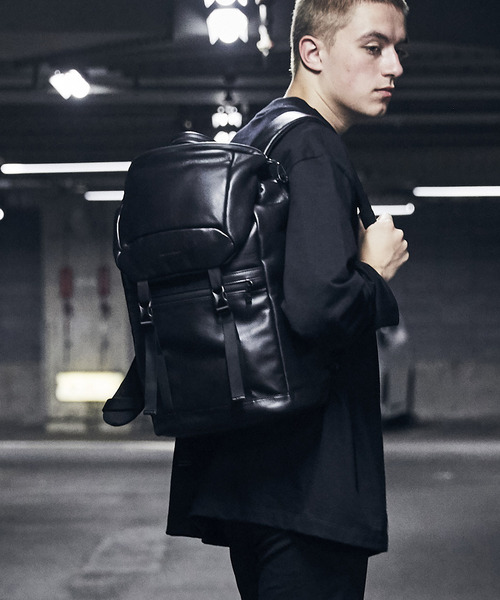 BROSKI AND SUPPLY | 防水レザーバックパック【BROSKI AND SUPPLY/ブロ