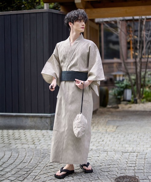 mideal 浴衣 セット 着物 帯 巾着 mideal original YUKATA 】 midealオリジナル柄の浴衣セット