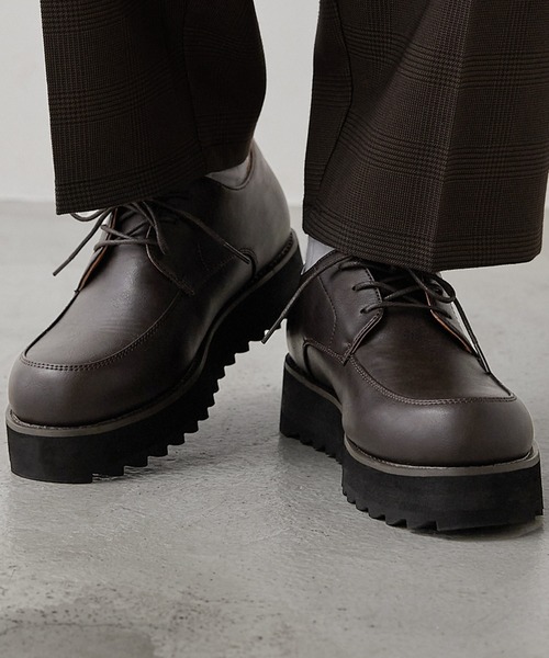 CLEL | 【CLEL】High Sole Shark Derby Shoes / ハイソール シャーク