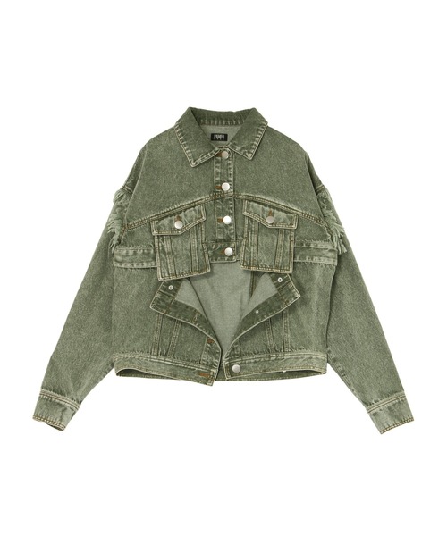 ジャケット・アウター PAMEO POSE WASHED DENIM JACKET Washed Denim Jacket – PAMEO POSE | 公式オンラインストア