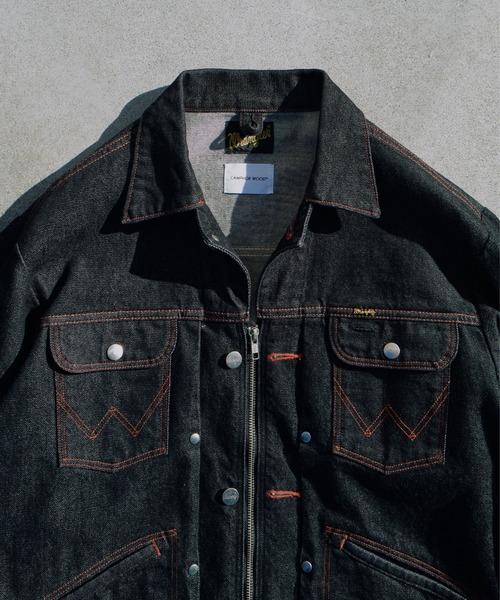 CAMPHOR WOOD | 【 Wrangler × CamphorWood 】custom 2way trucker