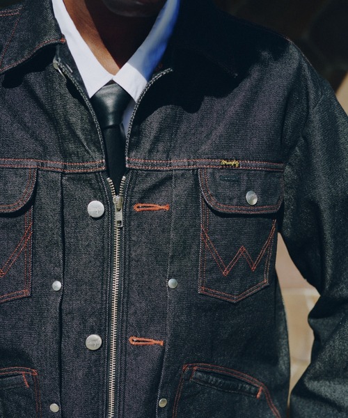 CAMPHOR WOOD | 【 Wrangler × CamphorWood 】custom 2way trucker