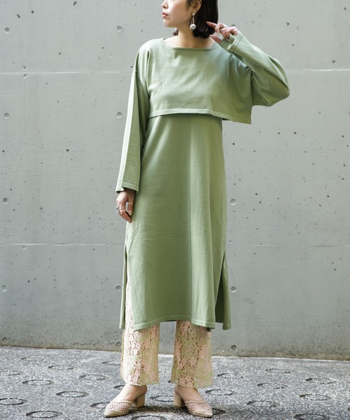 As Know As Pinky なごむリラセットなニットワンピース Buyee Servis Onlajn Proksi Magazin V Zozotown