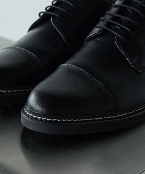 WYM LIDNM | GENUINE LEATHER PLAIN DERBY SHOES - Buyee, an Online
