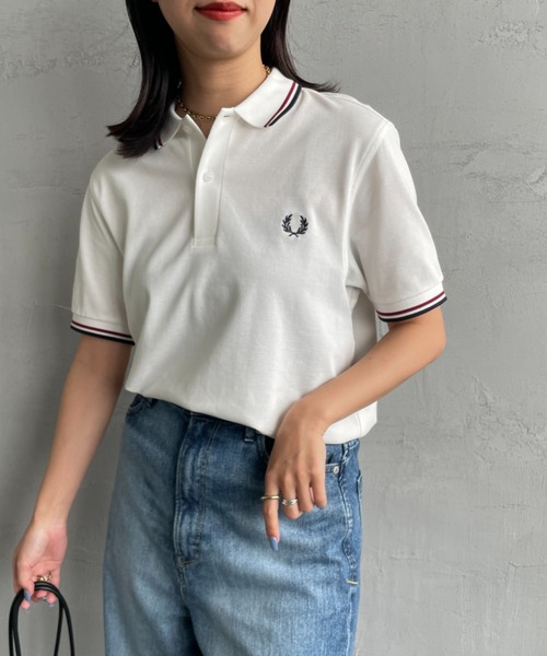 フレッドペリー ベロア トップス 襟付き FRED PERRY | [FRED PERRY