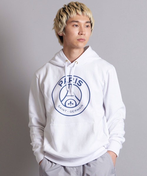 PSG] パーカー TWO TIER LOGO HOODIE（PARIS SAINT-GERMAIN
