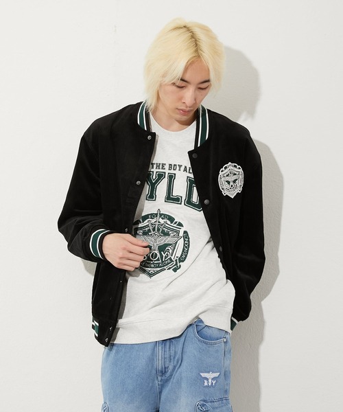 BOY LONDON | 【BOY LONDON】CORDUROY STADIUM JUMPER - Buyee, an