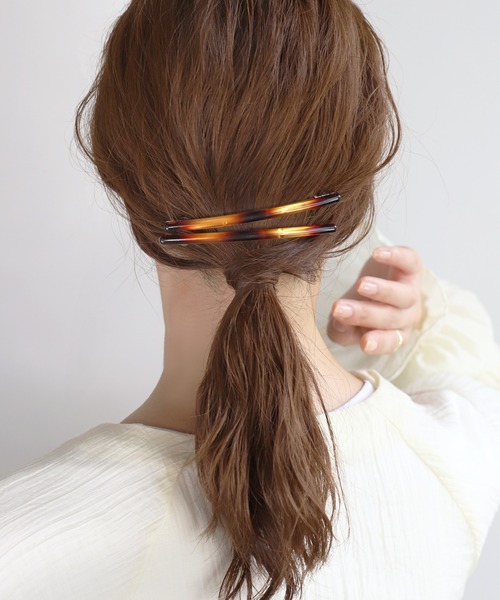 ANEMONE | ニュアンスカラーラインバレッタ[2本セット] - Buyee, an