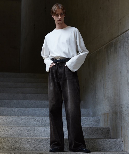 CLEL | 【CLEL】Relief Straight Denim Pants / レリーフストレート 