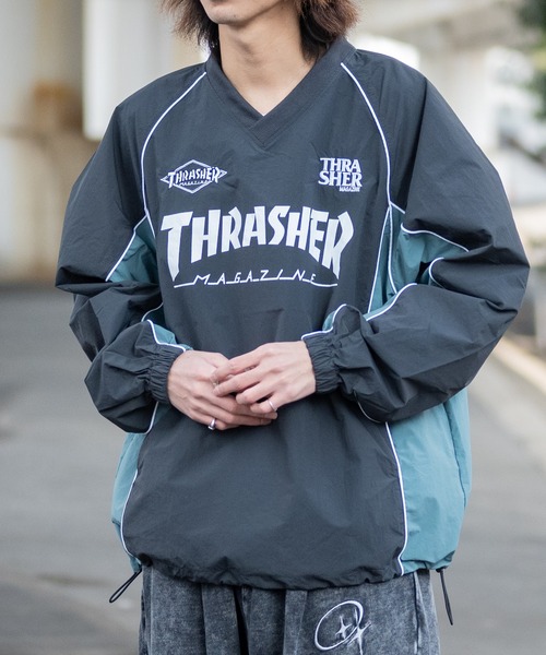 当時物 スラッシャー マガジン パーカー XL Thrasher box0619hnl 当時