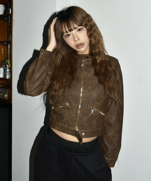 d.i.a ジャケット D.I.A. | バイカーライダースジャケット - Buyee, an Online Proxy