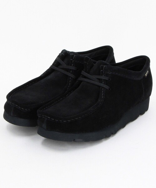 CLARKS | CLARKS/クラークス WALLABEE Black Hair On ブラックヘアー