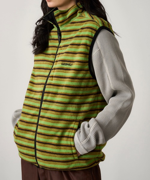 GRAMICCI | THERMAL FLEECE REVERSIBLE VEST｜サーマルフリース