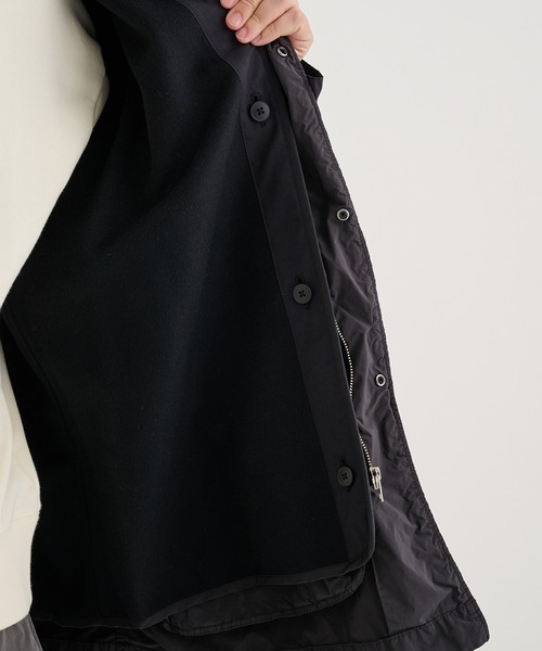 ATON | 【ATON/エイトン】AIR WEATHER SHORT MODS COAT - Buyee, an